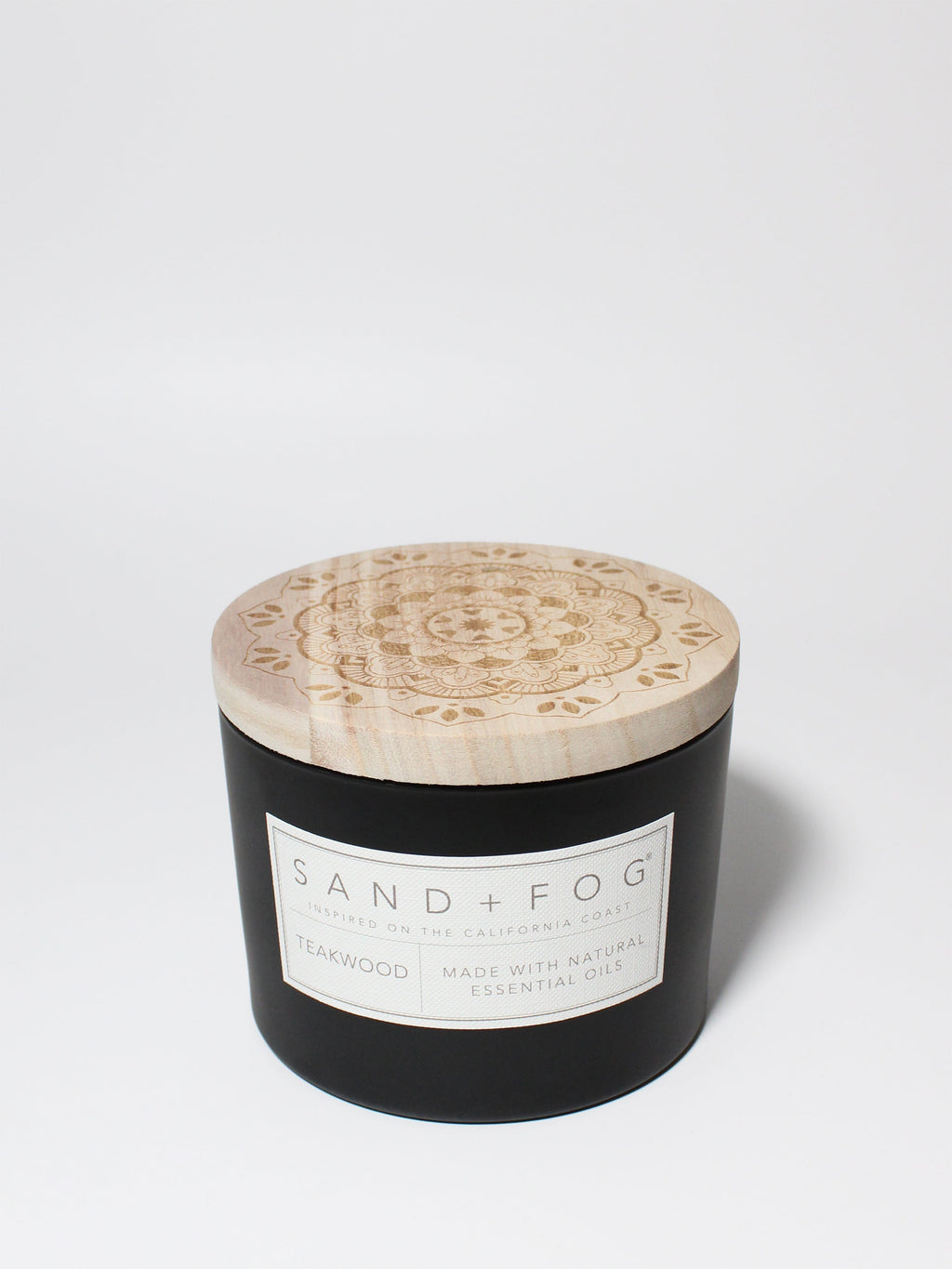 Premium Cozy Teakwood 12 oz scented candle
