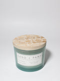 Premium Cozy Sand + Paws California Beach House 12 oz scented candle