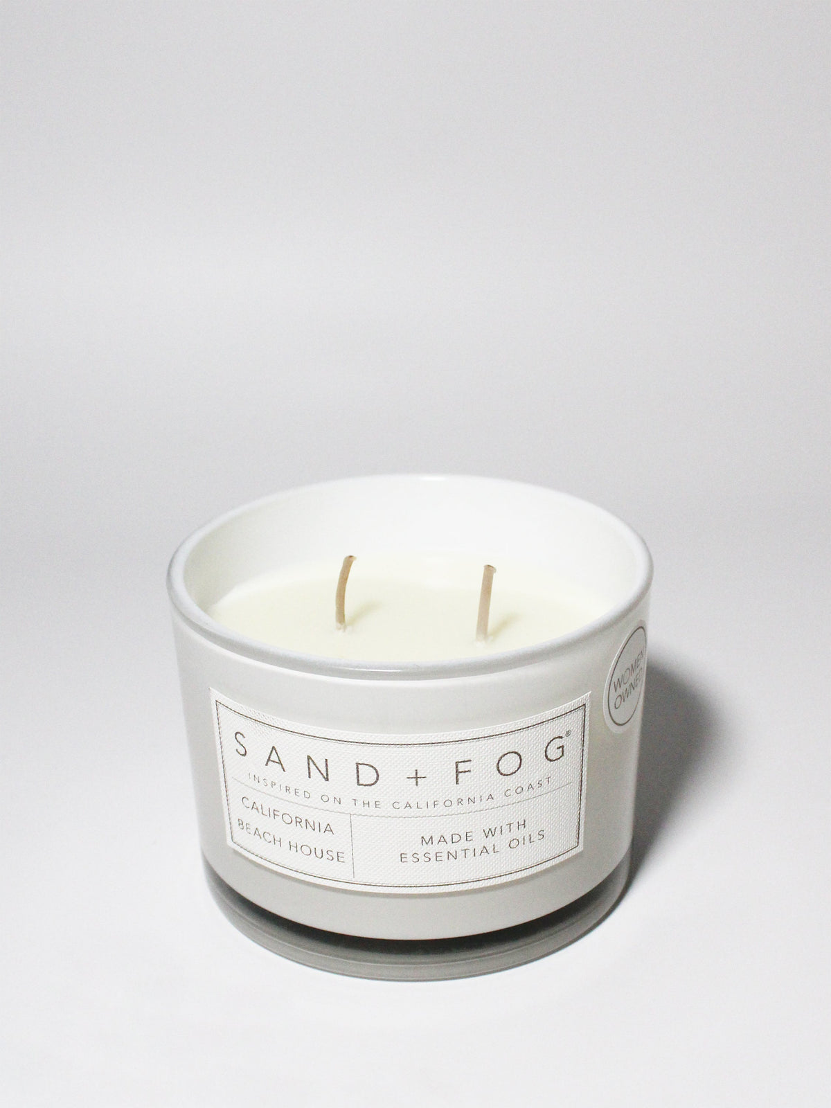 Premium Cozy California Beach House 12 oz scented candle
