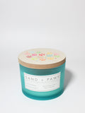 Premium Cozy Sand + Paws California Beach House 12 oz scented candle