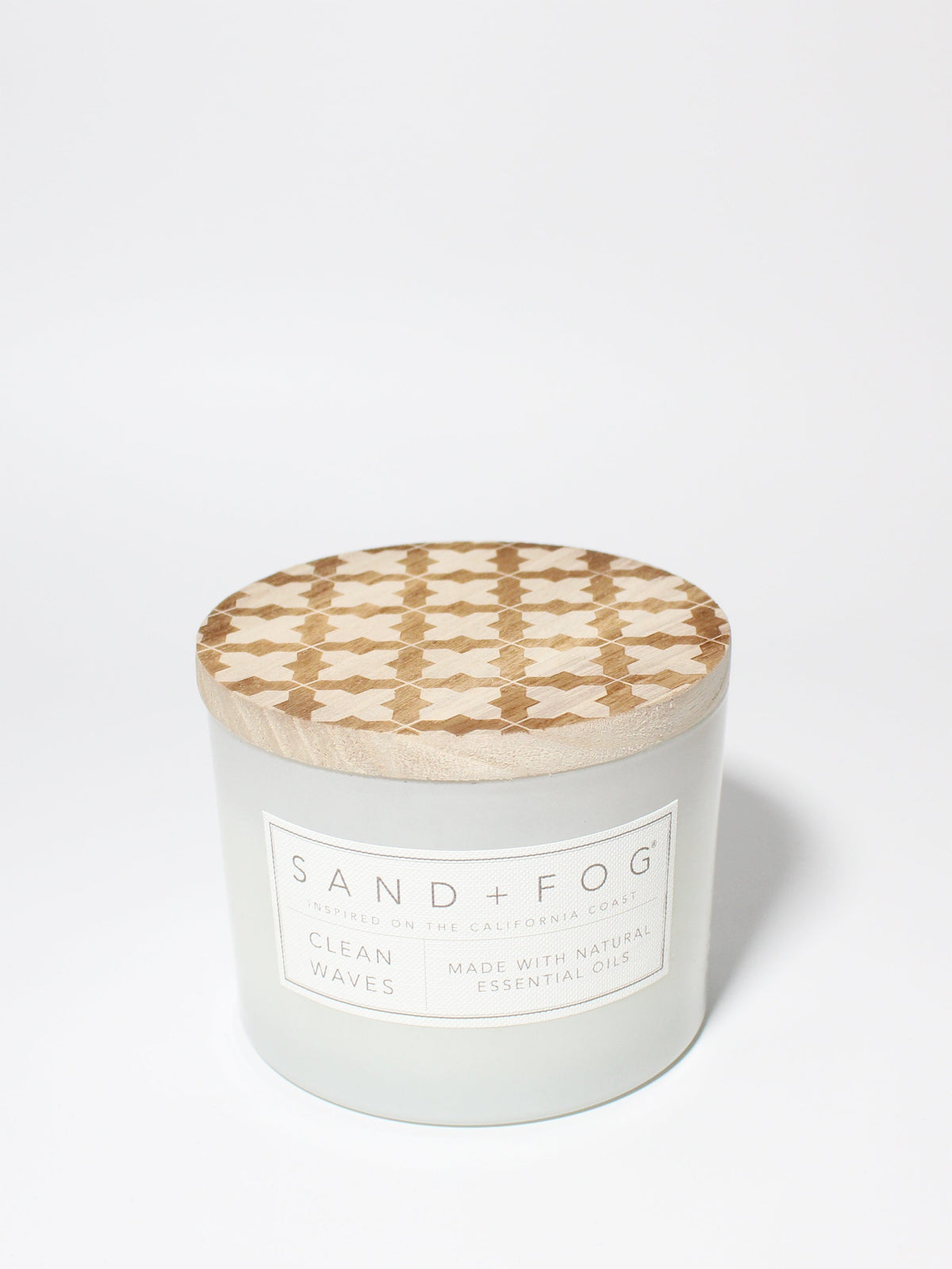 Premium Cozy Clean Waves 12 oz scented candle