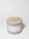 Premium Cozy Sand + Paws French Lavender 12 oz scented candle