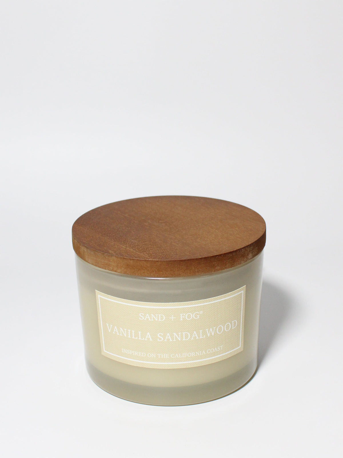 Premium Cozy Vanilla Sandalwood 12 oz scented candle