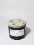 Premium Cozy Sand + Paws Newport 12 oz scented candle
