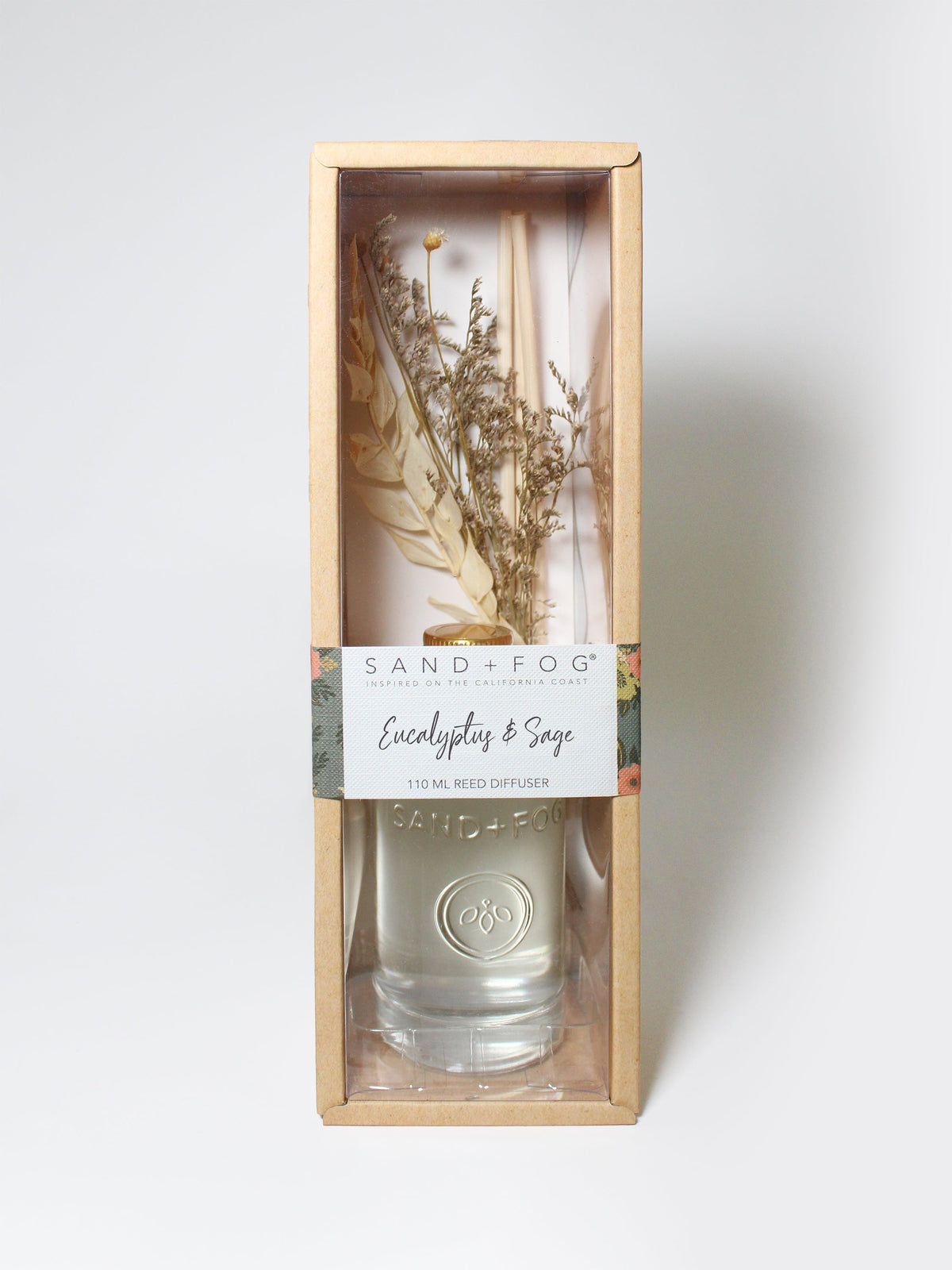 Elegant Aromatic Eucalyptus & Sage 110 ml Reed Diffuser