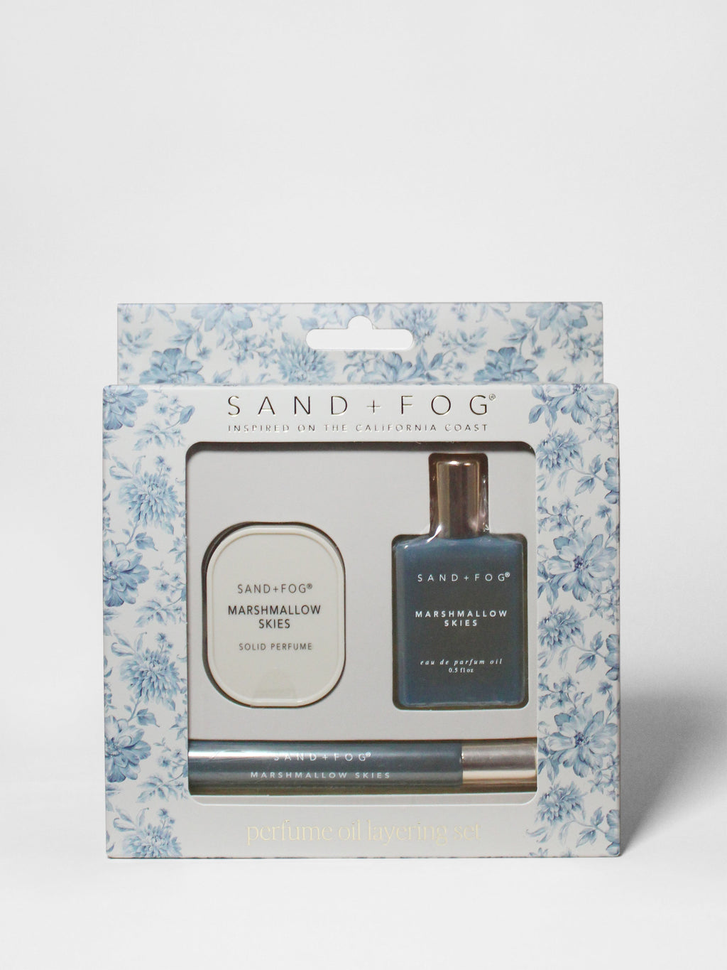 Luxury Signature Perfume Oil Rollerballs and Solid Perfume Set - Marshmallow Skies