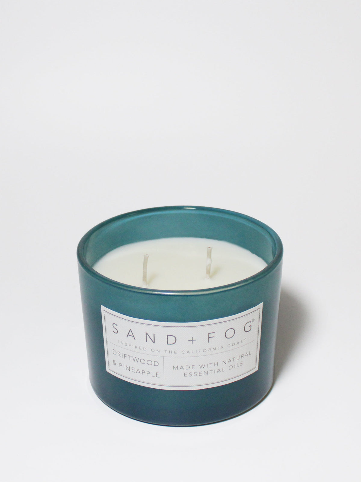 Premium Cozy Driftwood & Pineapple 12 oz scented candle