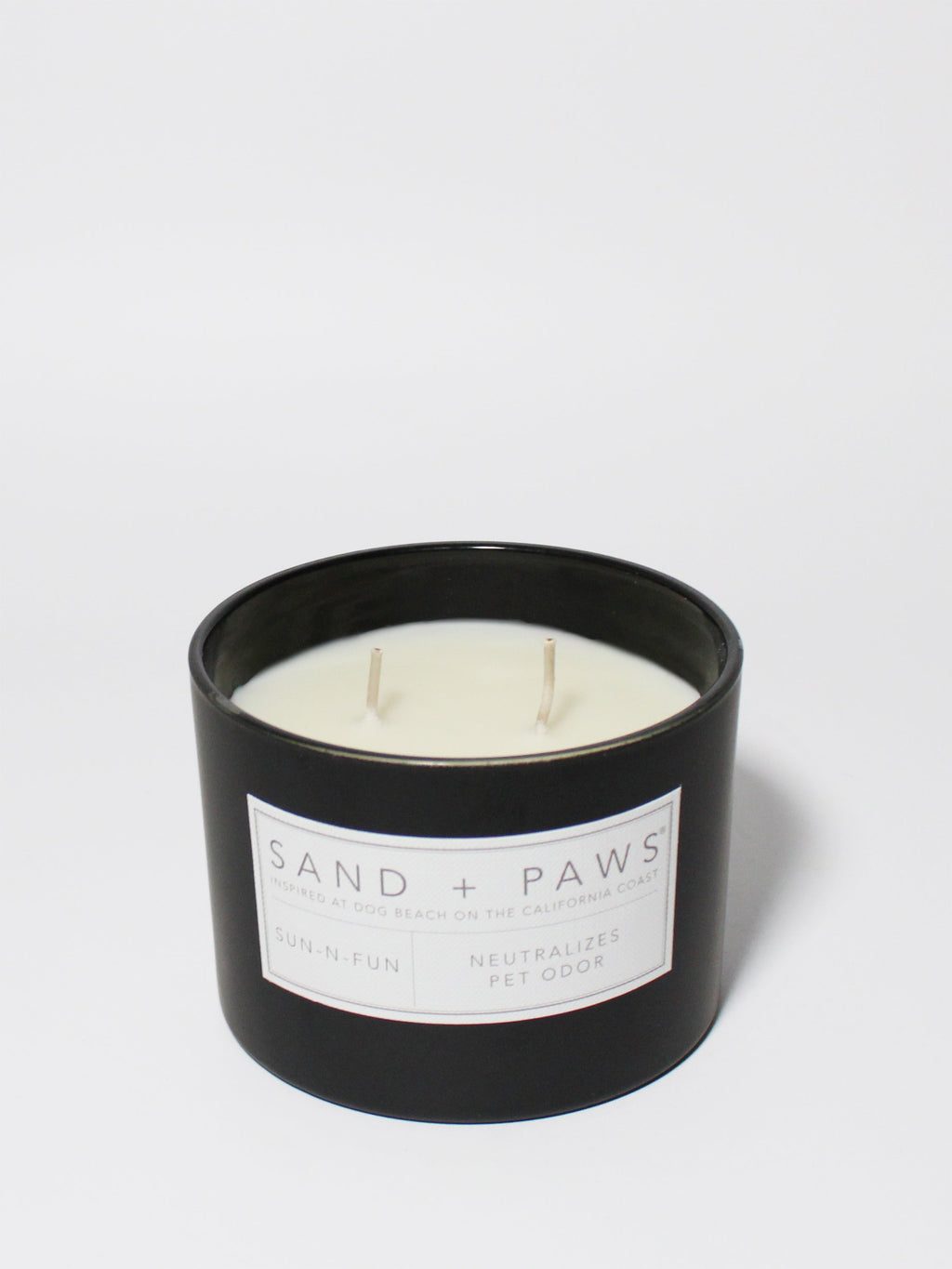 Premium Cozy Sand + Paws Sun-n-Fun 12 oz scented candle