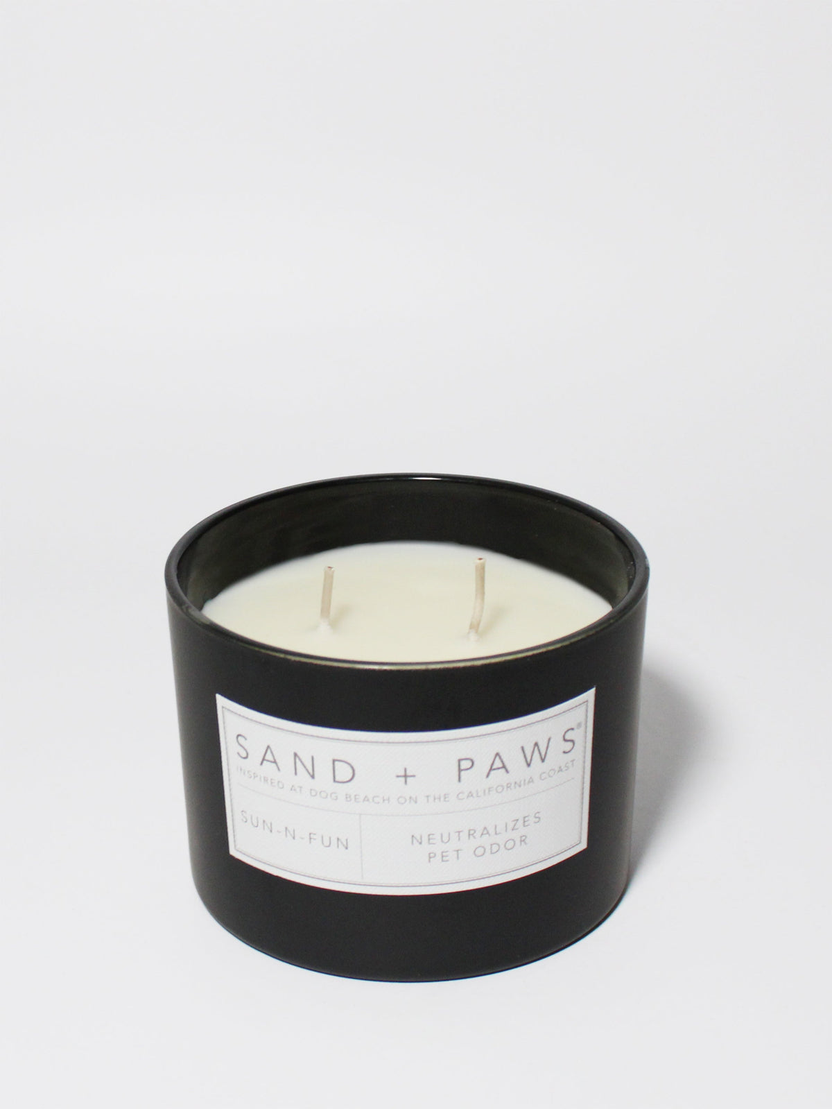 Premium Cozy Sand + Paws Sun-n-Fun 12 oz scented candle