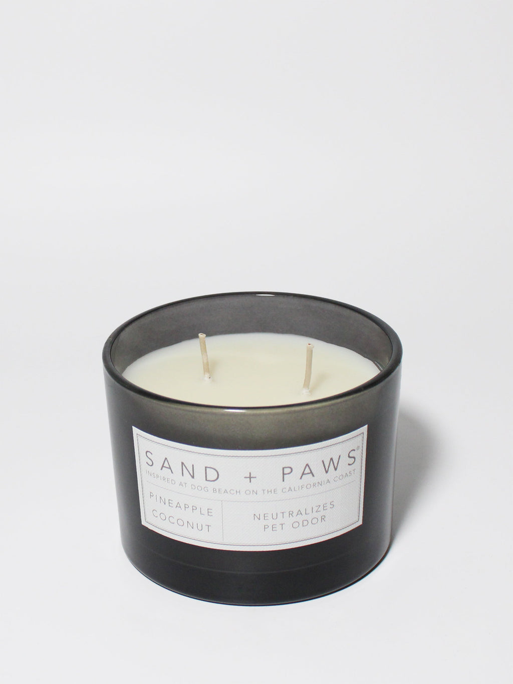 Premium Cozy Sand + Paws Pineapple Coconut 12 oz scented candle