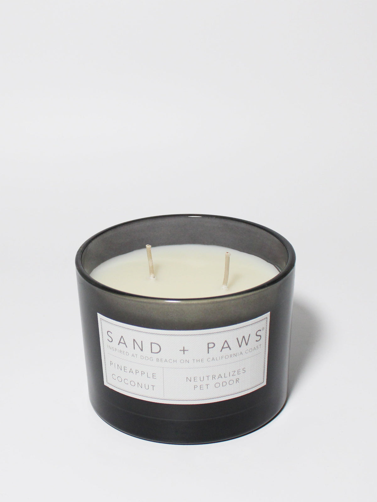 Premium Cozy Sand + Paws Pineapple Coconut 12 oz scented candle