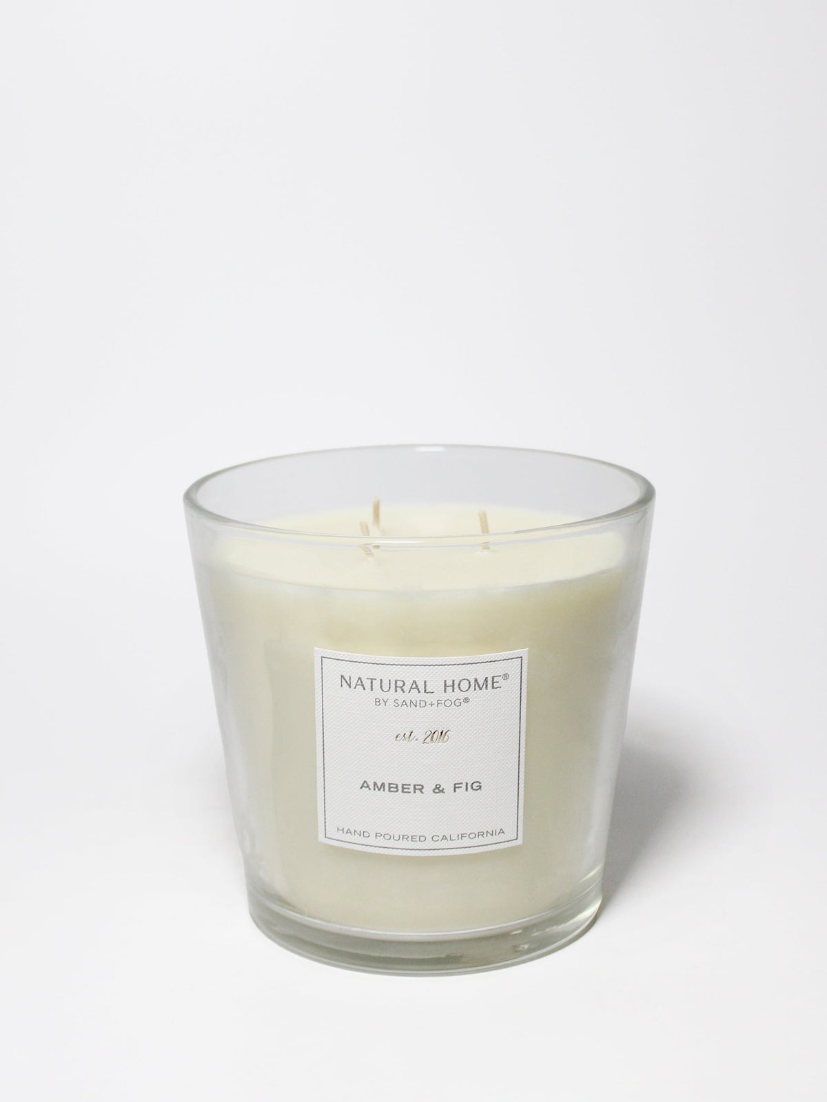 Premium Cozy Amber & Fig Natural Home 31 oz scented candle