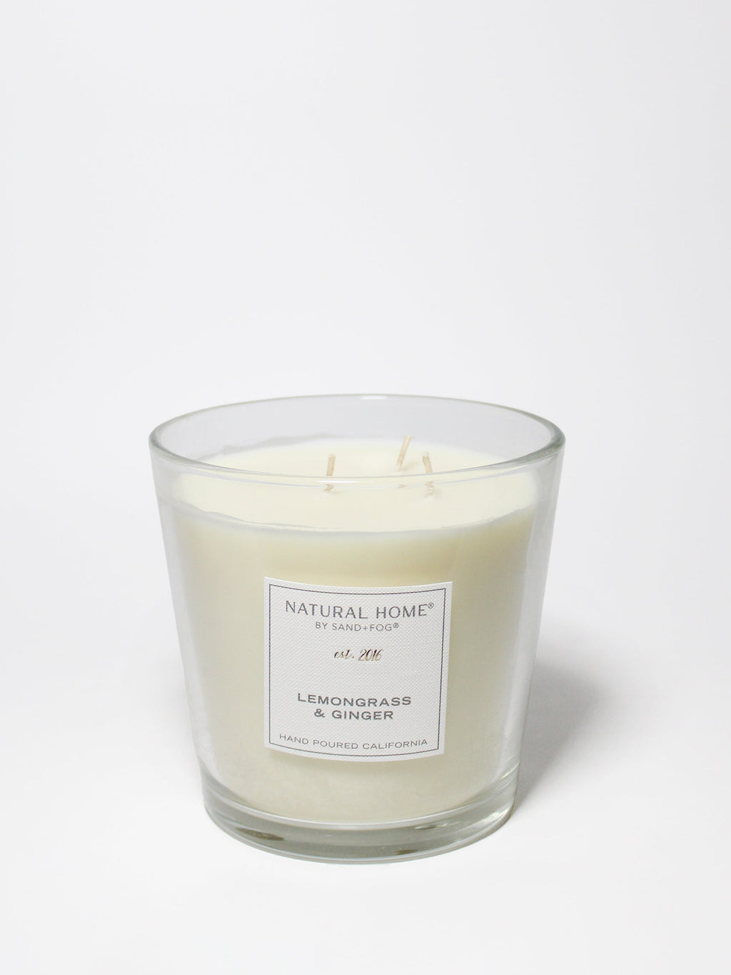 Premium Cozy Lemongrass & Ginger Natural Home 31 oz scented candle