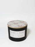 Premium Cozy Sand + Paws Ocean Mist 12 oz scented candle