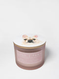 Premium Cozy Sand + Paws Vanilla Sandalwood 12 oz scented candle