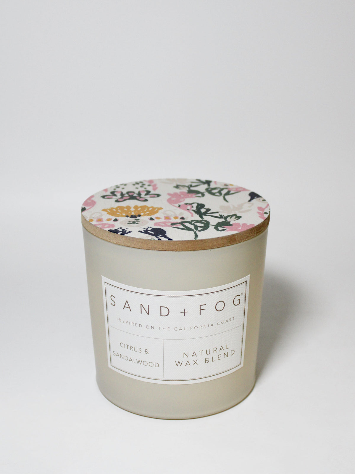 Premium Cozy Citrus & Sandalwood 21 oz scented candle