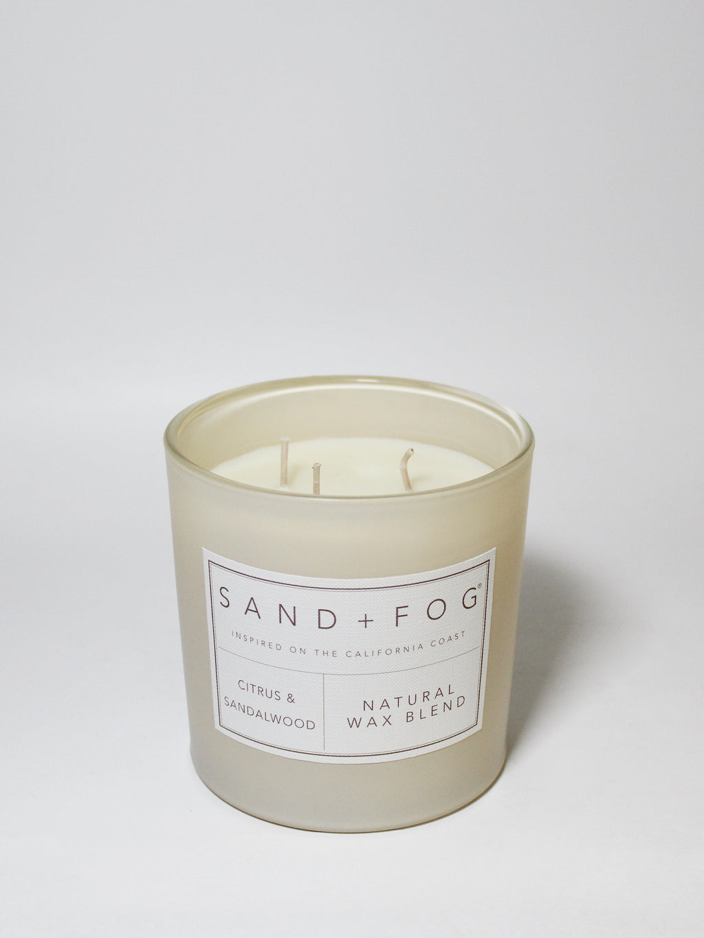 Premium Cozy Citrus & Sandalwood 21 oz scented candle