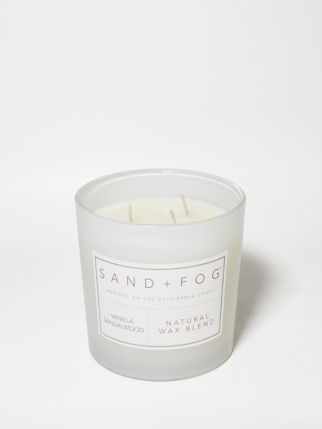 Premium Cozy Vanilla Sandalwood 21 oz scented candle