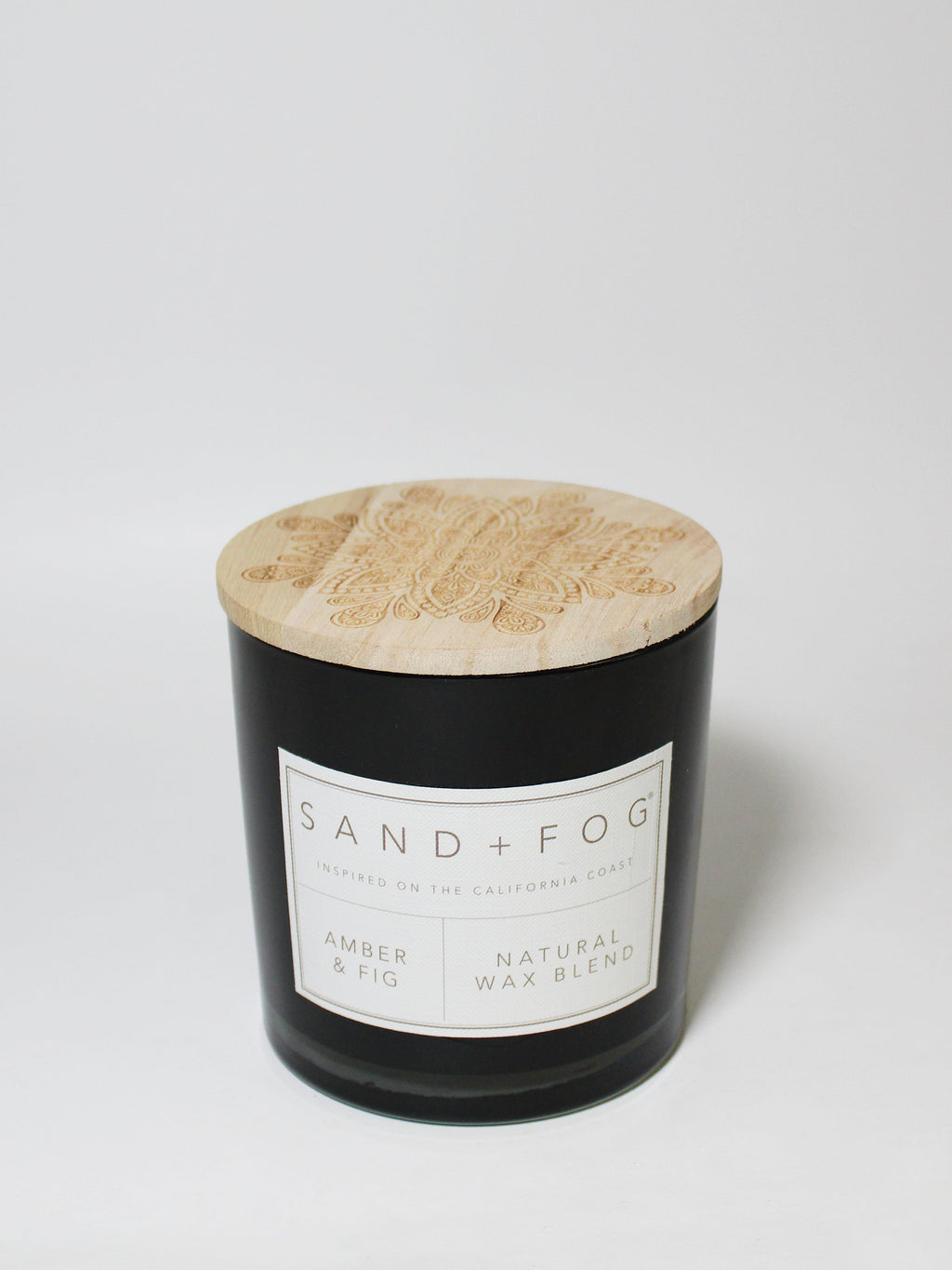 Premium Cozy Amber & Fig 21 oz scented candle