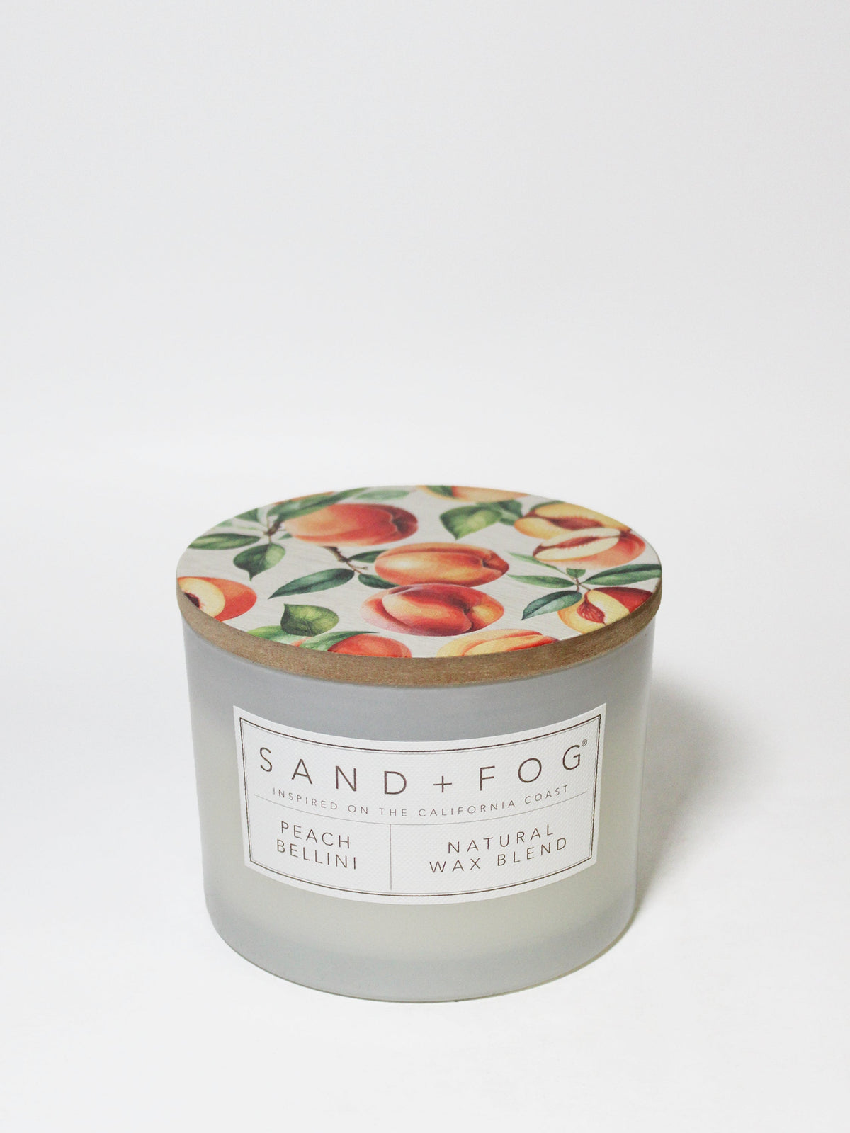 Premium Cozy Peach Bellini 12 oz scented candle