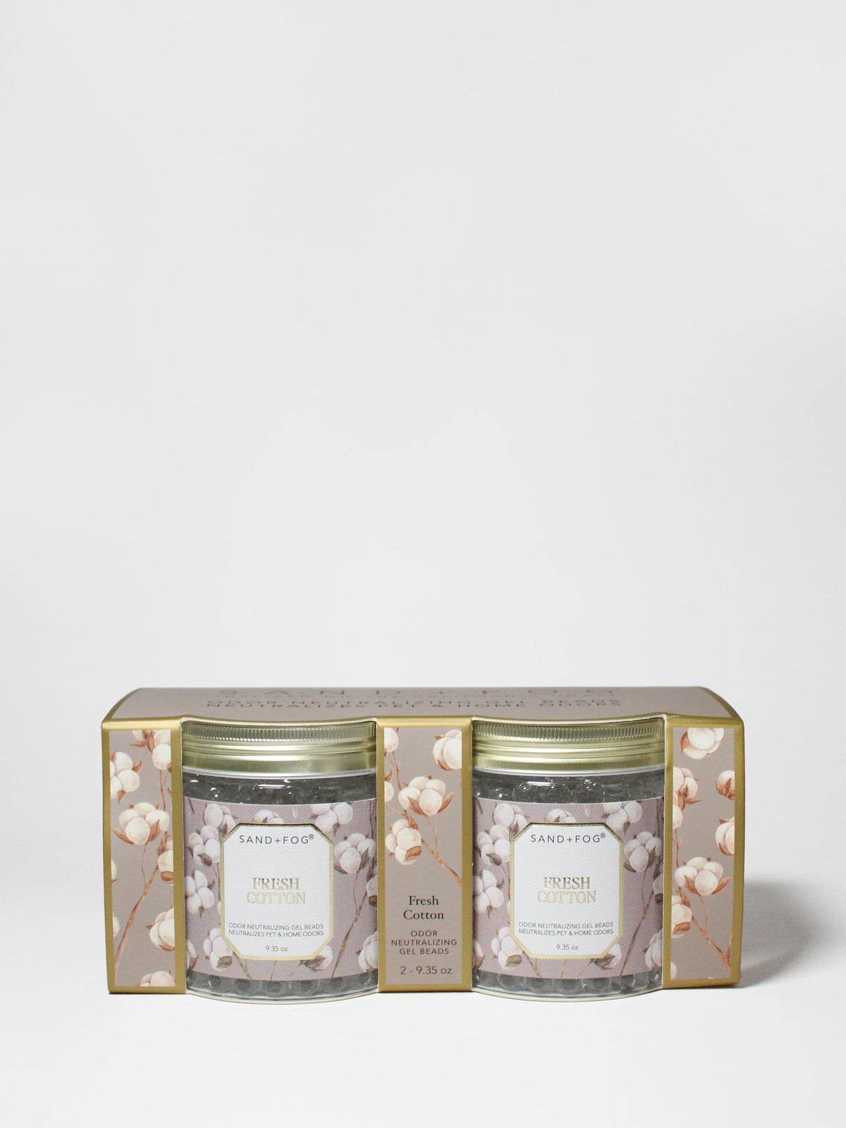 Long-Lasting Signature Fresh Cotton 9.35 oz Gel Scent Beads Pack of 2