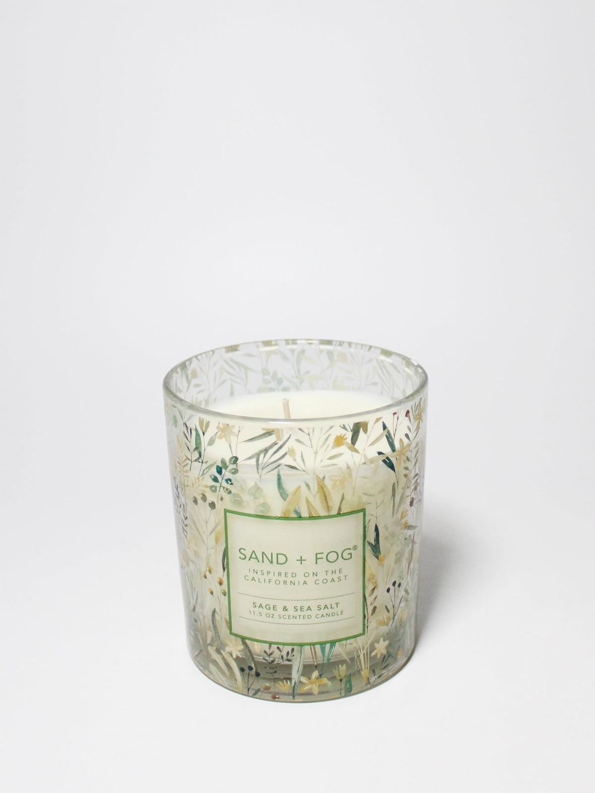 Premium Cozy Sage & Sea Salt 11.5 oz scented candle
