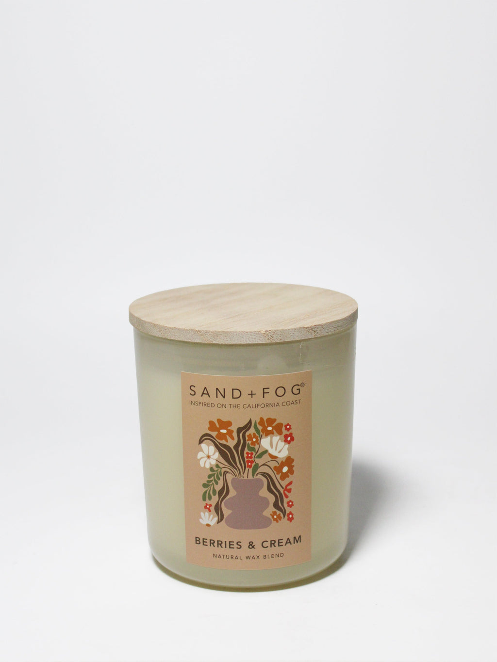 Premium Cozy Berries & Cream 10 oz scented candle