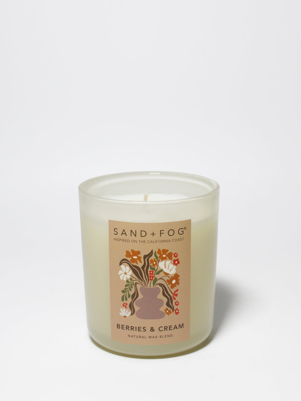 Premium Cozy Berries & Cream 10 oz scented candle