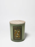 Premium Cozy Fern & Moss 10 oz scented candle