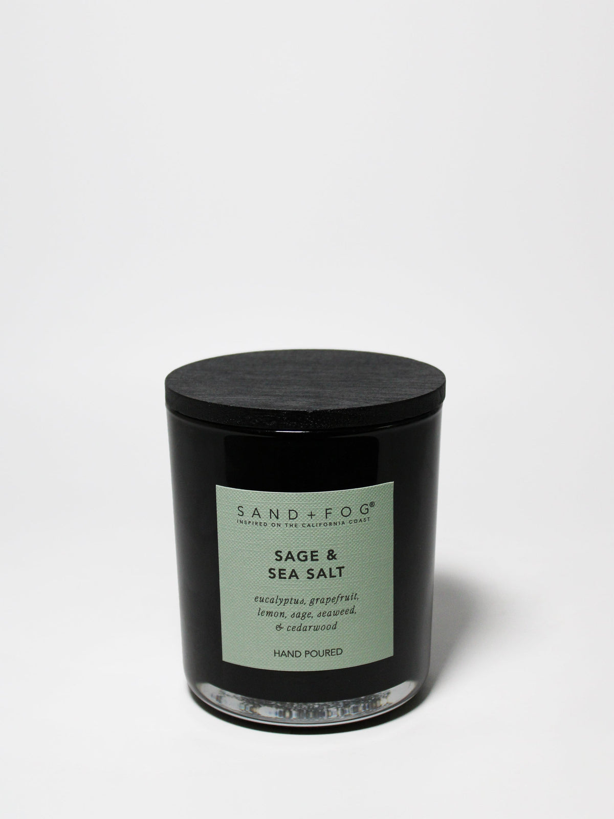 Premium Cozy Sage & Sea Salt 10 oz scented candle