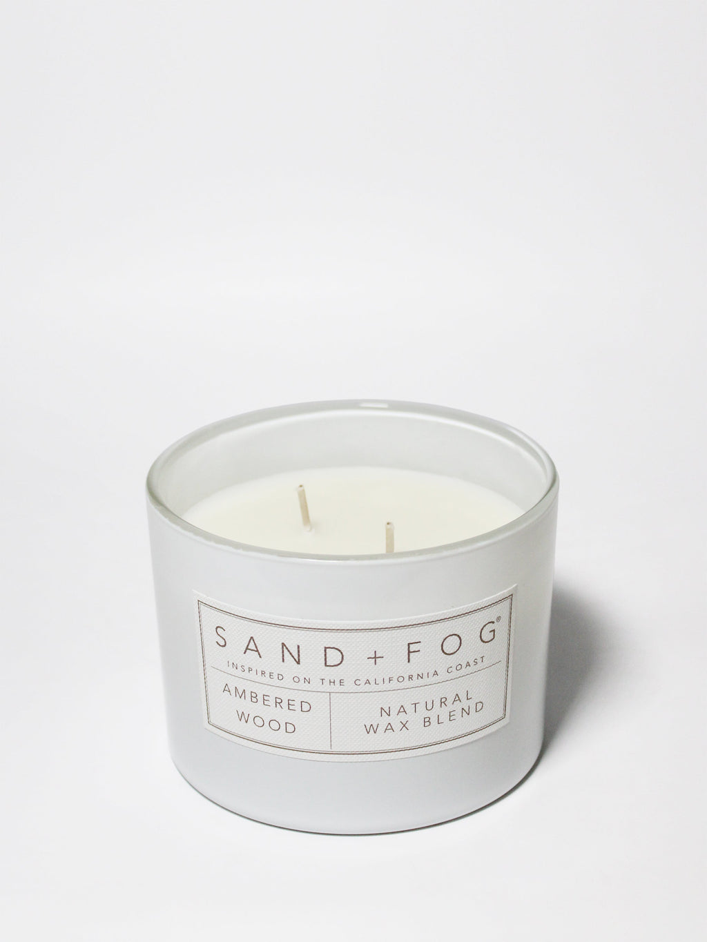 Premium Cozy Ambered Wood 12 oz scented candle