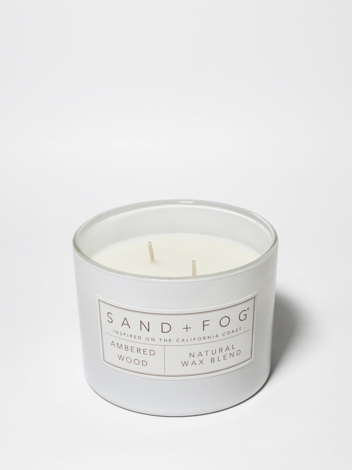 Premium Cozy Ambered Wood 12 oz scented candle