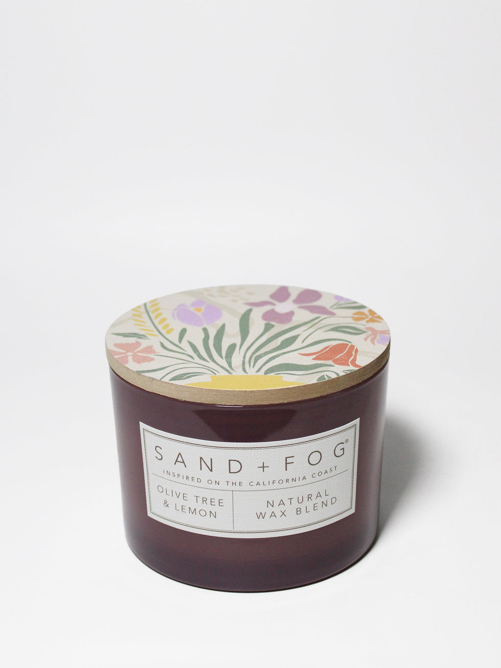 Premium Cozy Olive Tree & Lemon 12 oz scented candle