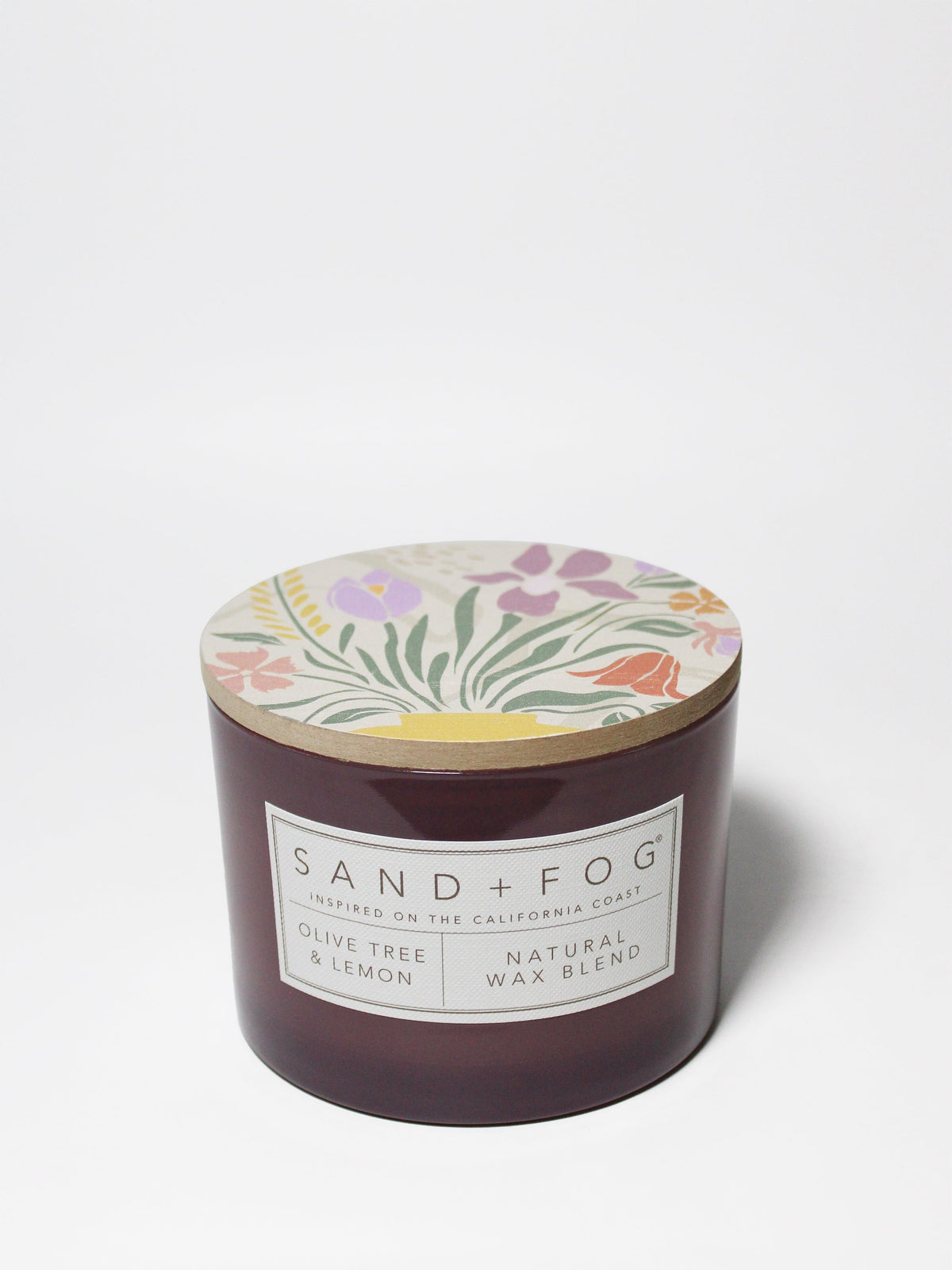 Premium Cozy Olive Tree & Lemon 12 oz scented candle