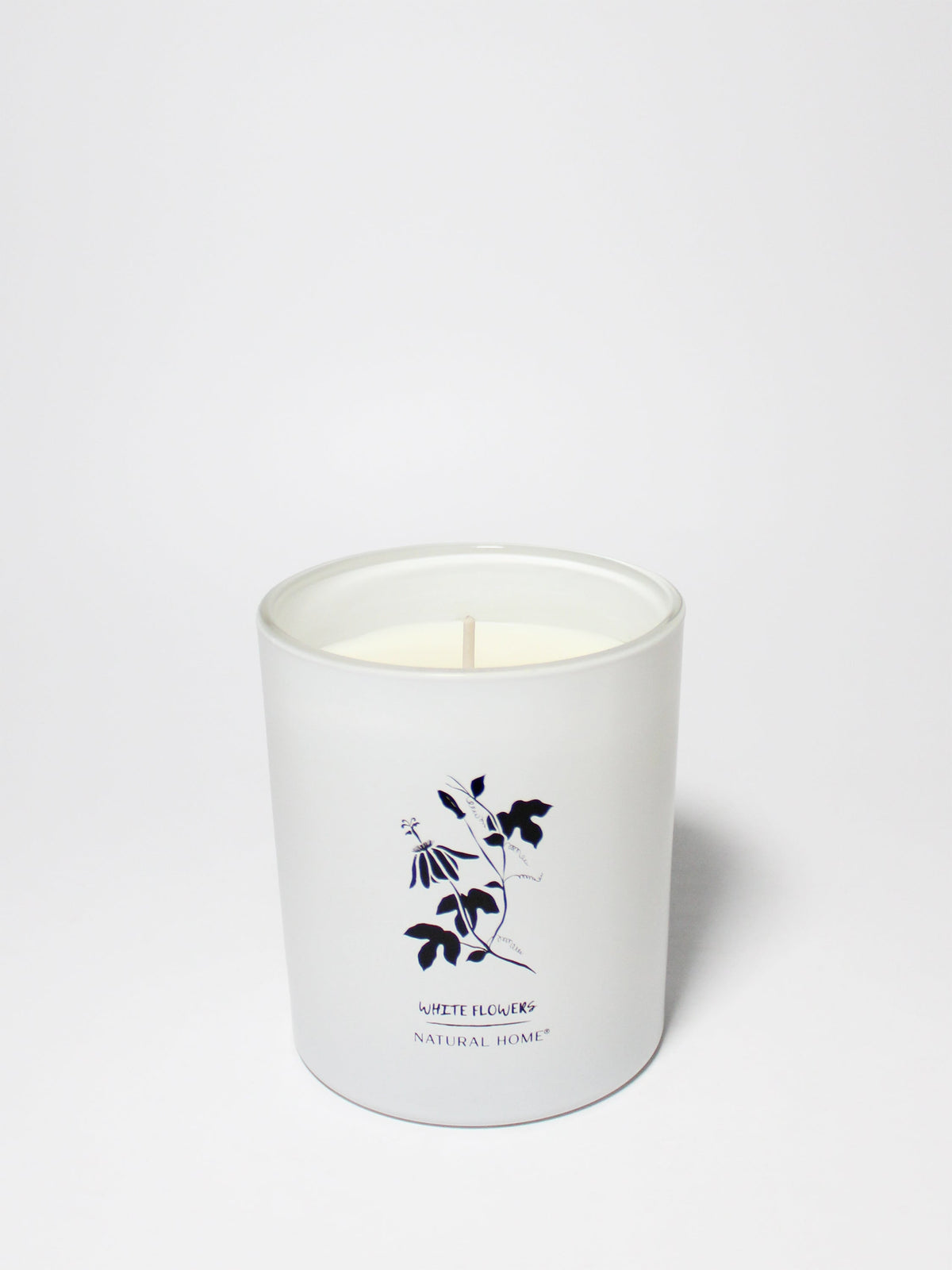 Premium Cozy White Flowers Natural Home 11.5 oz scented candle
