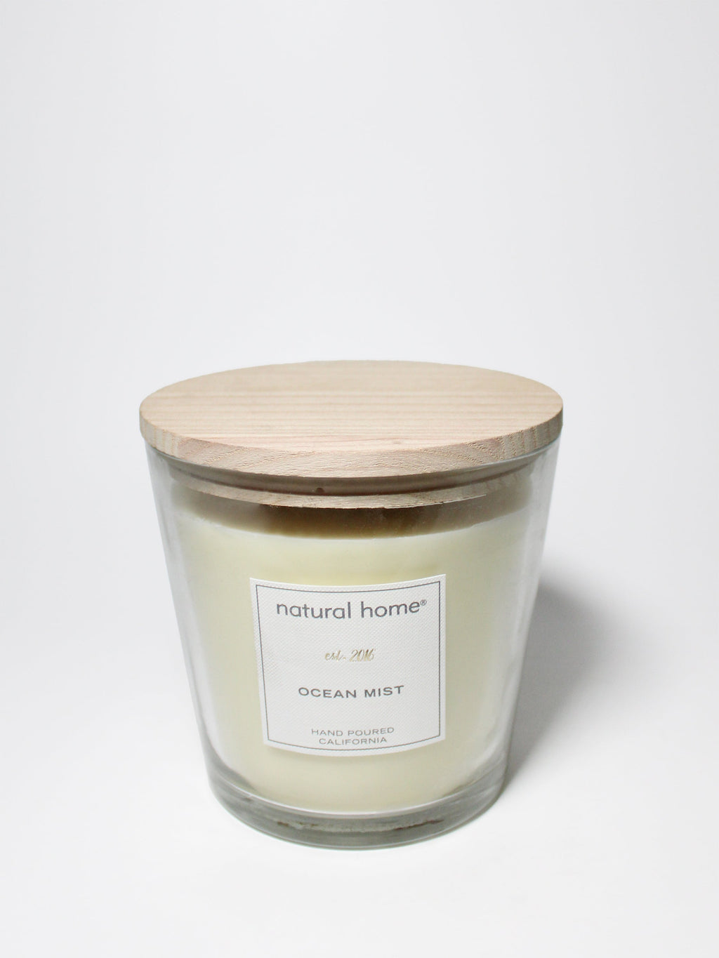 Premium Cozy Ocean Mist Natural Home 31 oz scented candle