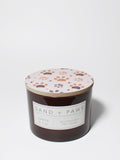 Premium Cozy Sand + Paws Amber & Fig 12 oz scented candle