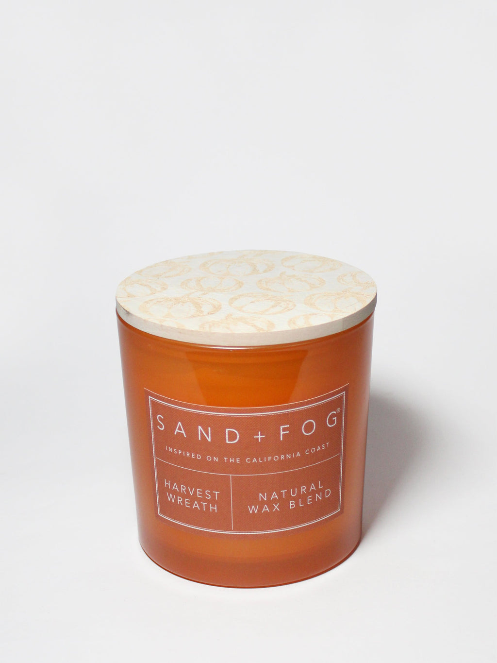 Premium Cozy Harvest Wreath 21 oz scented candle
