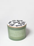 Premium Cozy Sand + Paws Falling Leaves 12 oz scented candle