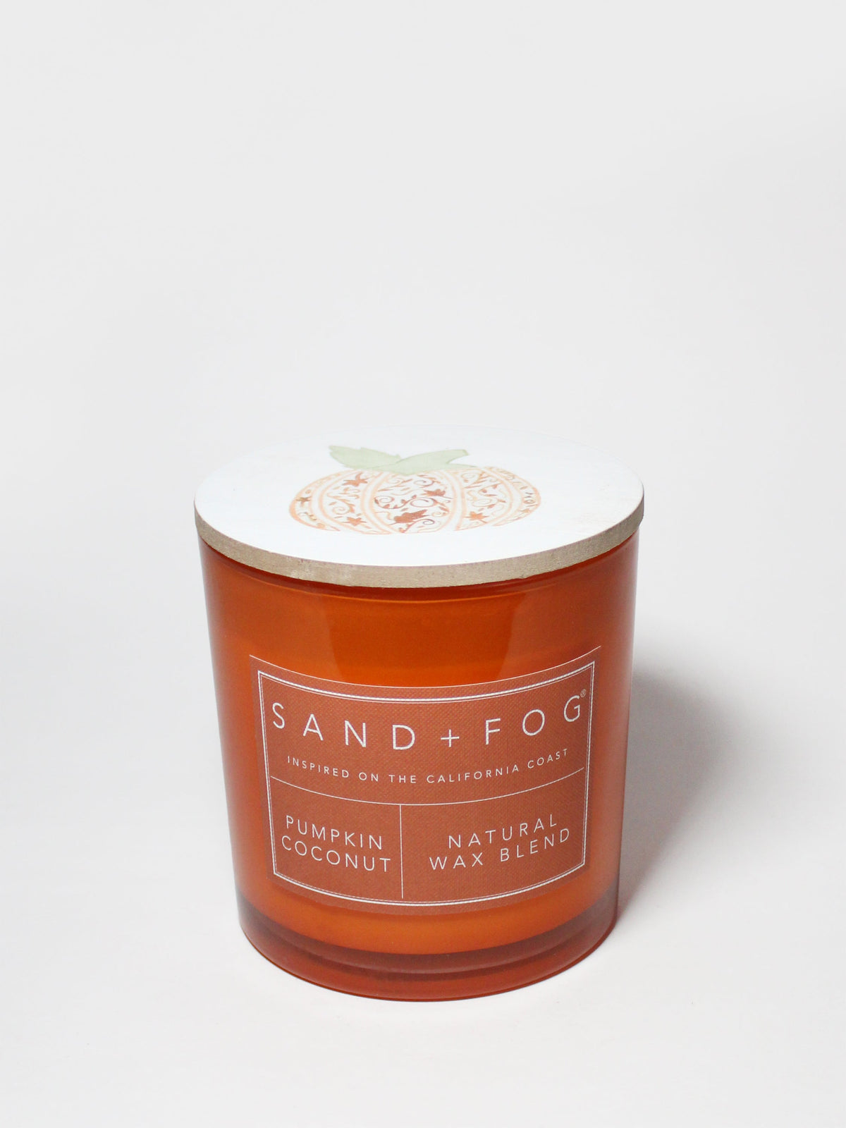 Premium Cozy Pumpkin Coconut 21 oz scented candle