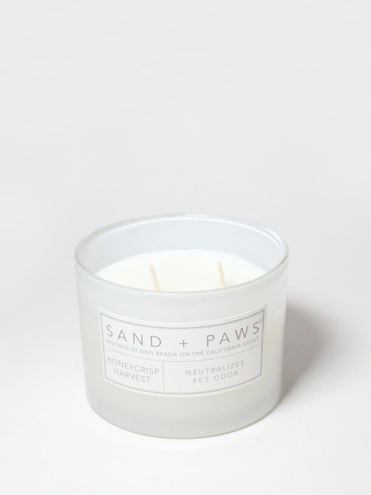 Premium Cozy Sand + Paws Honeycrisp Harvest 12 oz scented candle