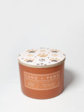 Premium Cozy Sand + Paws Amber & Fig 12 oz scented candle