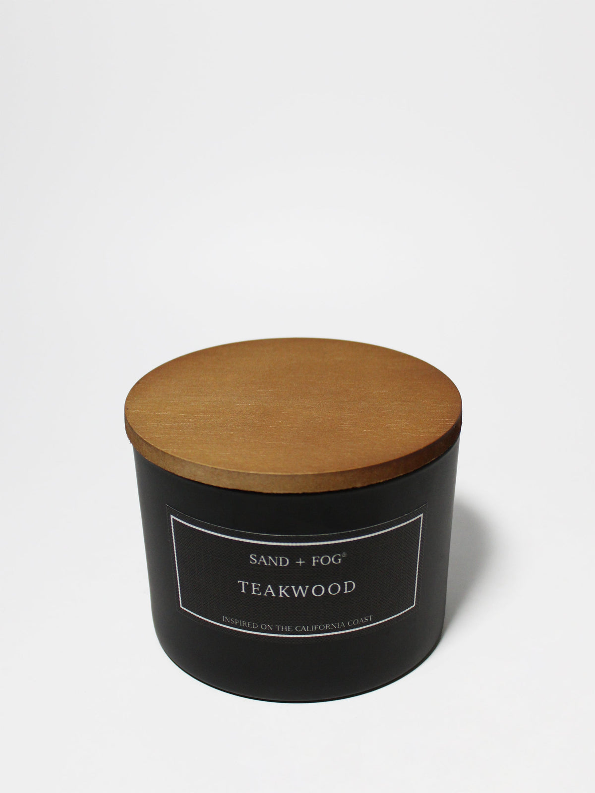 Premium Cozy Teakwood 12 oz scented candle