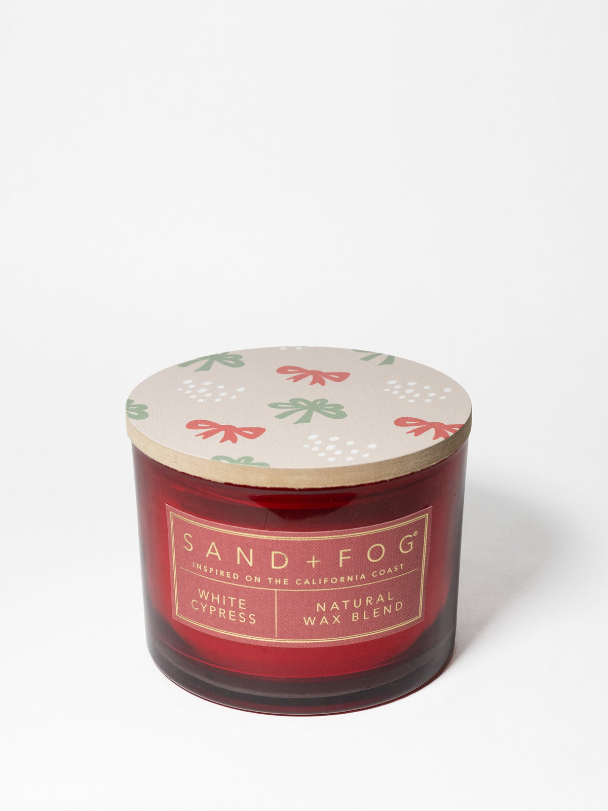 Premium Cozy White Cypress 12 oz scented candle