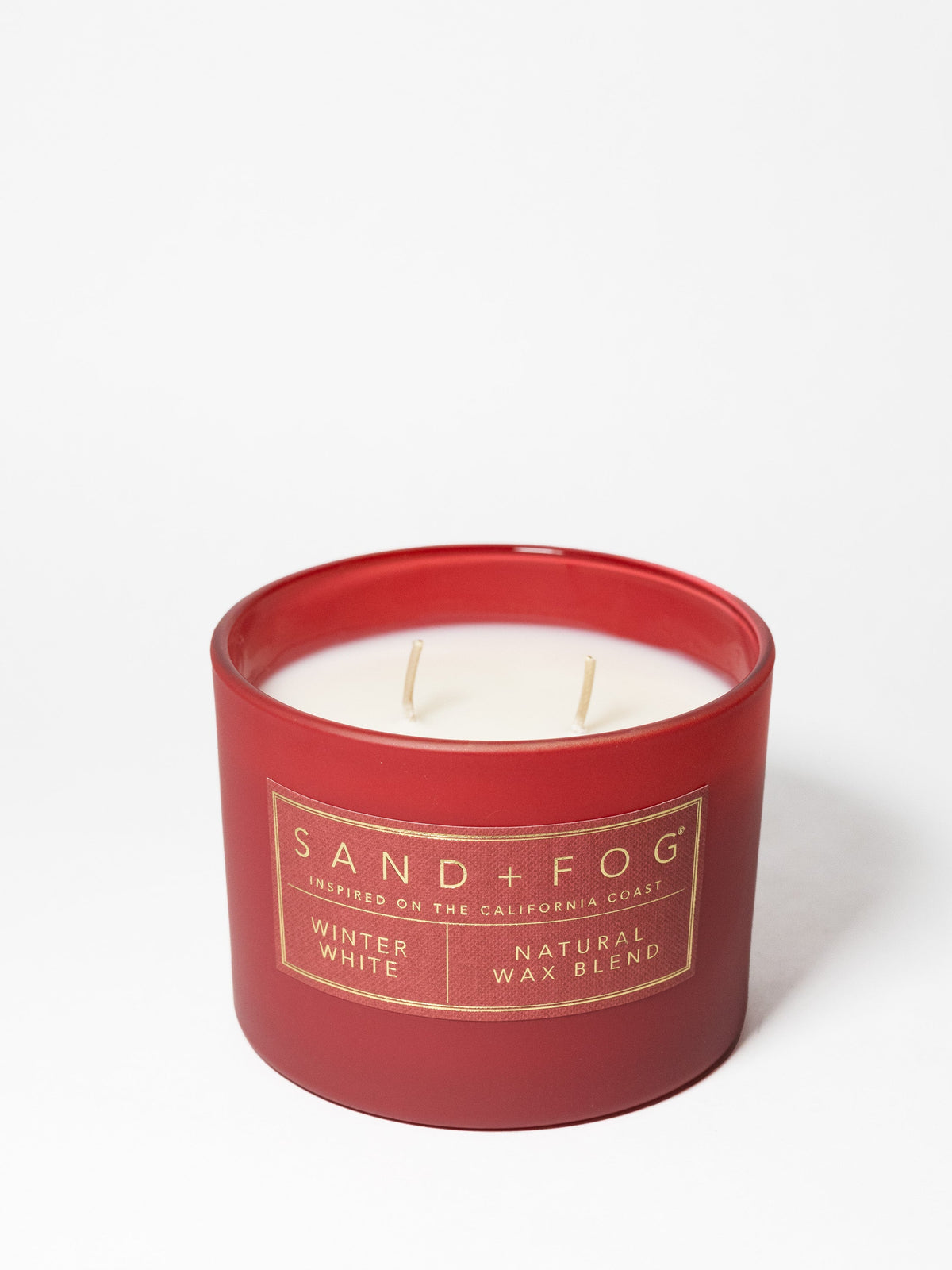 Premium Cozy Winter White 12 oz scented candle
