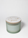 Premium Cozy Pine & Sage 12 oz scented candle