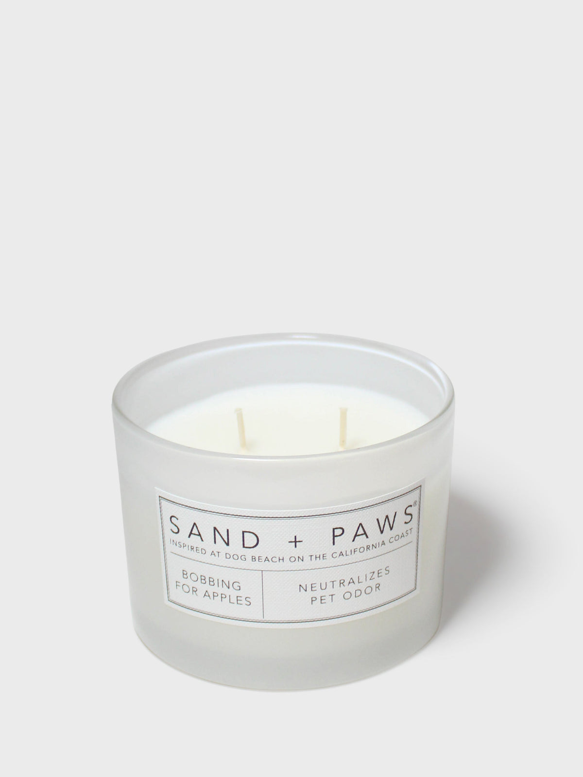 Premium Cozy Sand + Paws Bobbing for Apples 12 oz scented candle