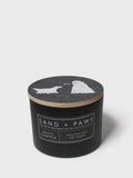 Premium Cozy Sand + Paws White Pumpkin 12 oz scented candle
