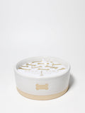 Premium Cozy Sand + Paws Teakwood 12 oz scented candle