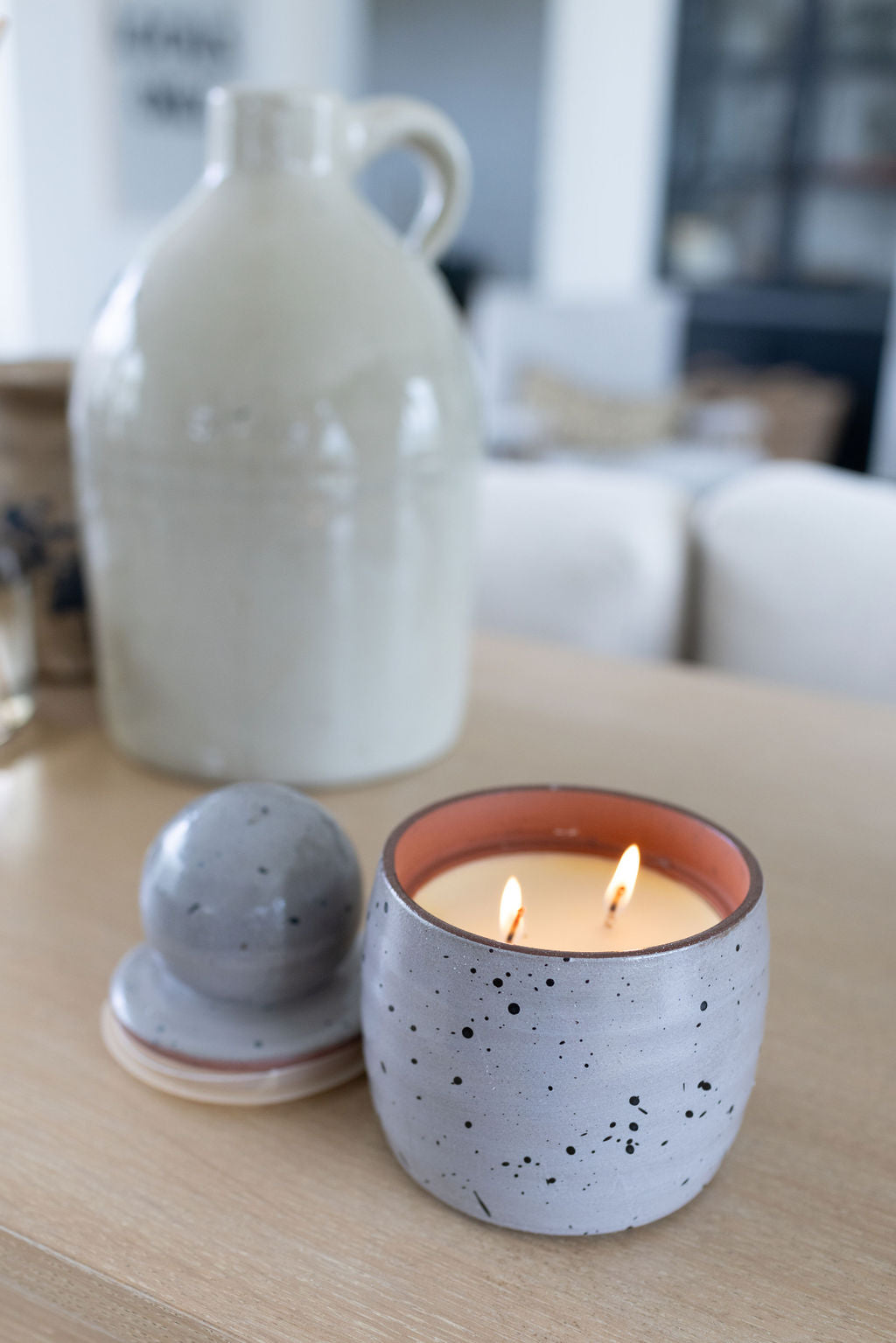 Premium Cozy Vanilla Sandalwood Natural Home 13 oz scented candle